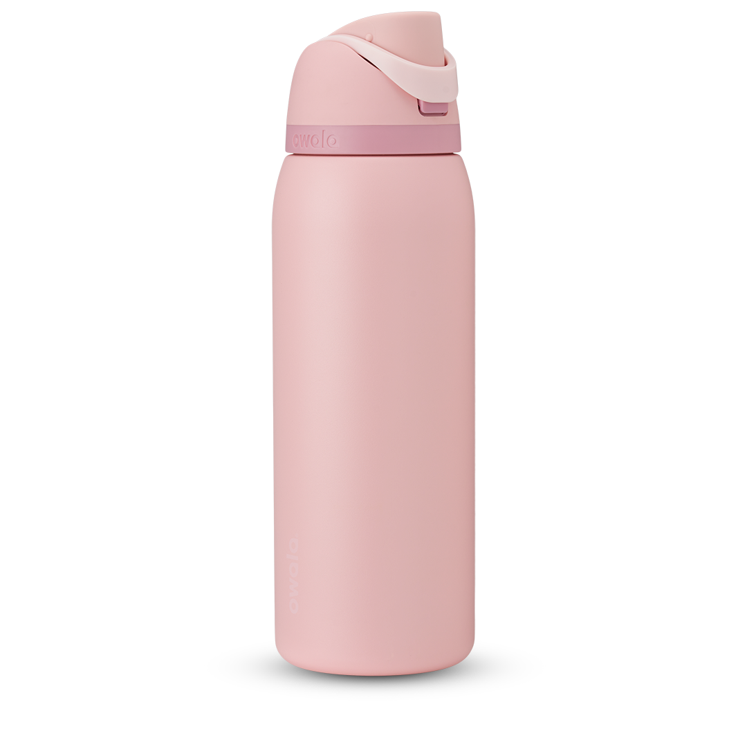 40Oz Rose Quartz Stainless Steel Freesip