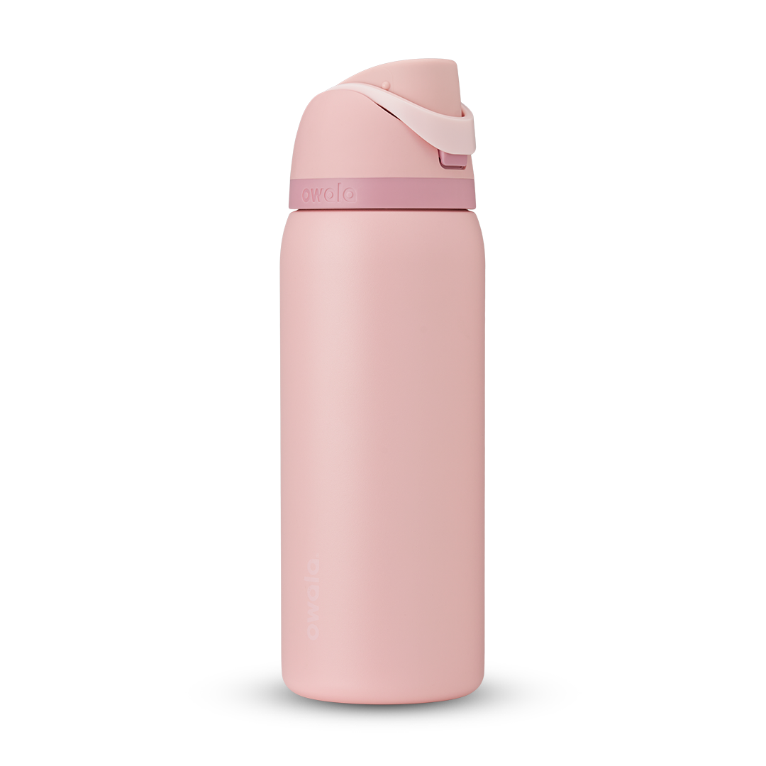32Oz Rose Quartz Stainless Steel Freesip