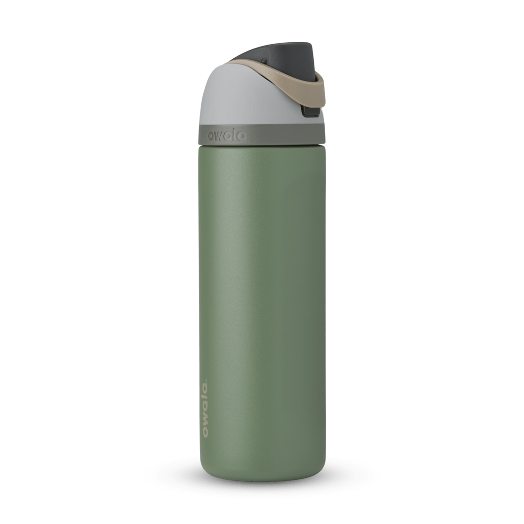 24Oz Green House Stainless Steel Freesip