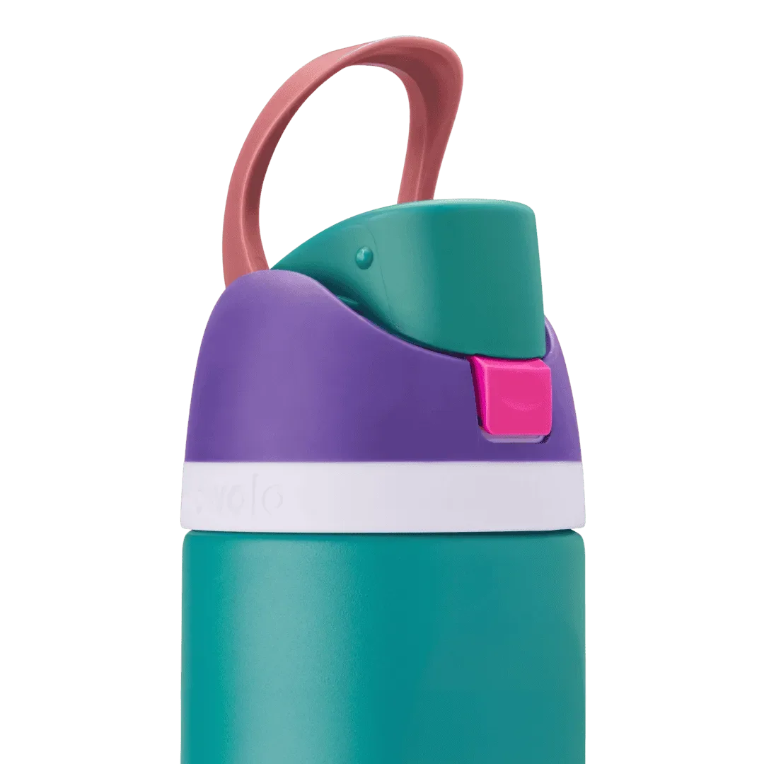 24Oz 80S Ski Slopes Stainless Steel Freesip - Image 4