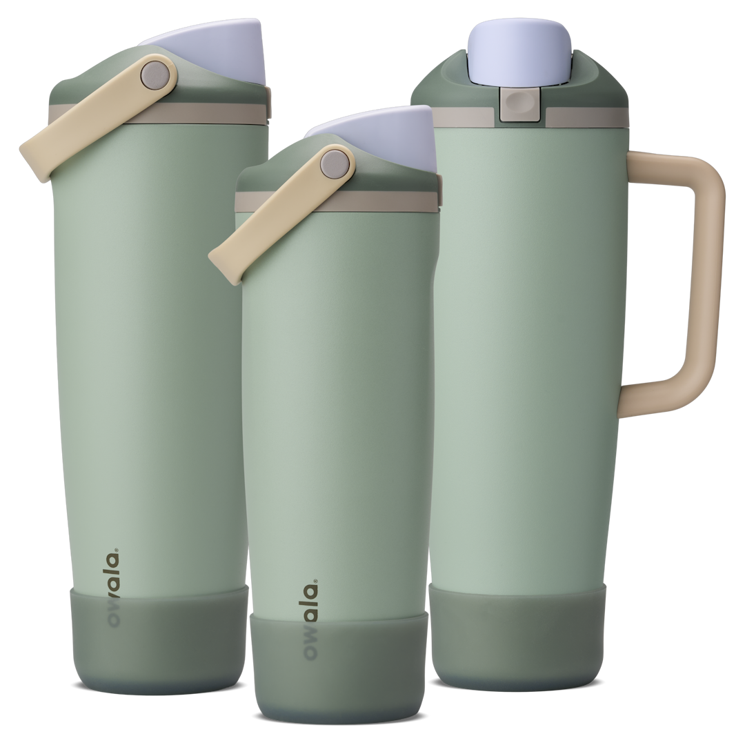 Freesip Tumbler Freesip Sway 30Oz / 40Oz Translucent Green Bottle Boot - Image 2