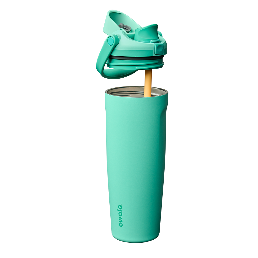 FreeSip Sway Bottle Burgundy Bay Stainless Steel - Image 2