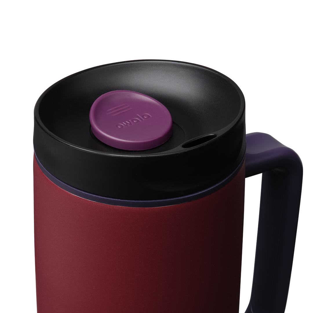 SmoothSip Slider with Handle Cup Candy Coated Ceramic - Image 3