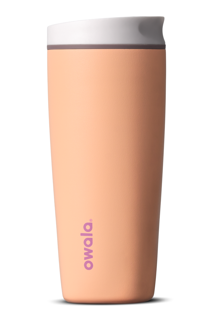 20Oz Peachy Keen Stainless Steel Smoothsip Slider - Image 5