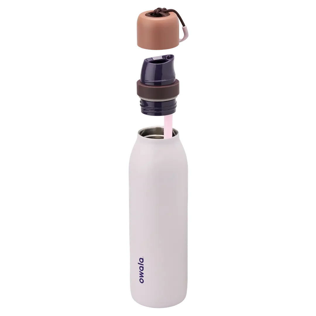 18Oz Sleepy Lavender Stainless Steel Freesip Twist - Image 4