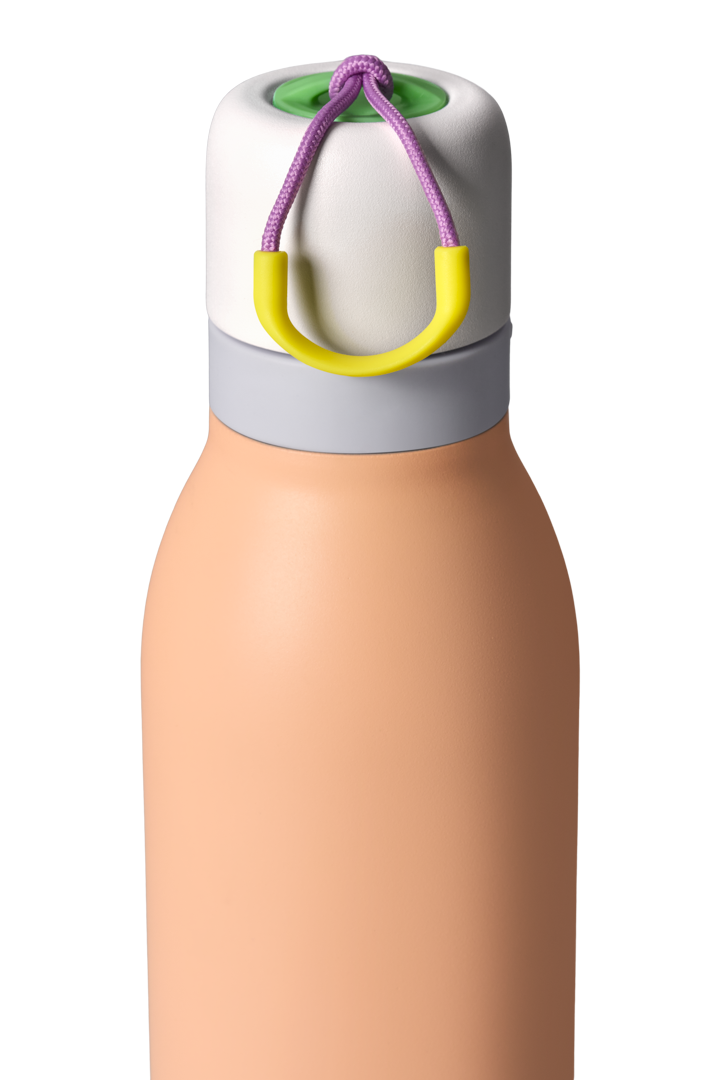 24Oz Peachy Keen Stainless Steel Freesip Twist - Image 3