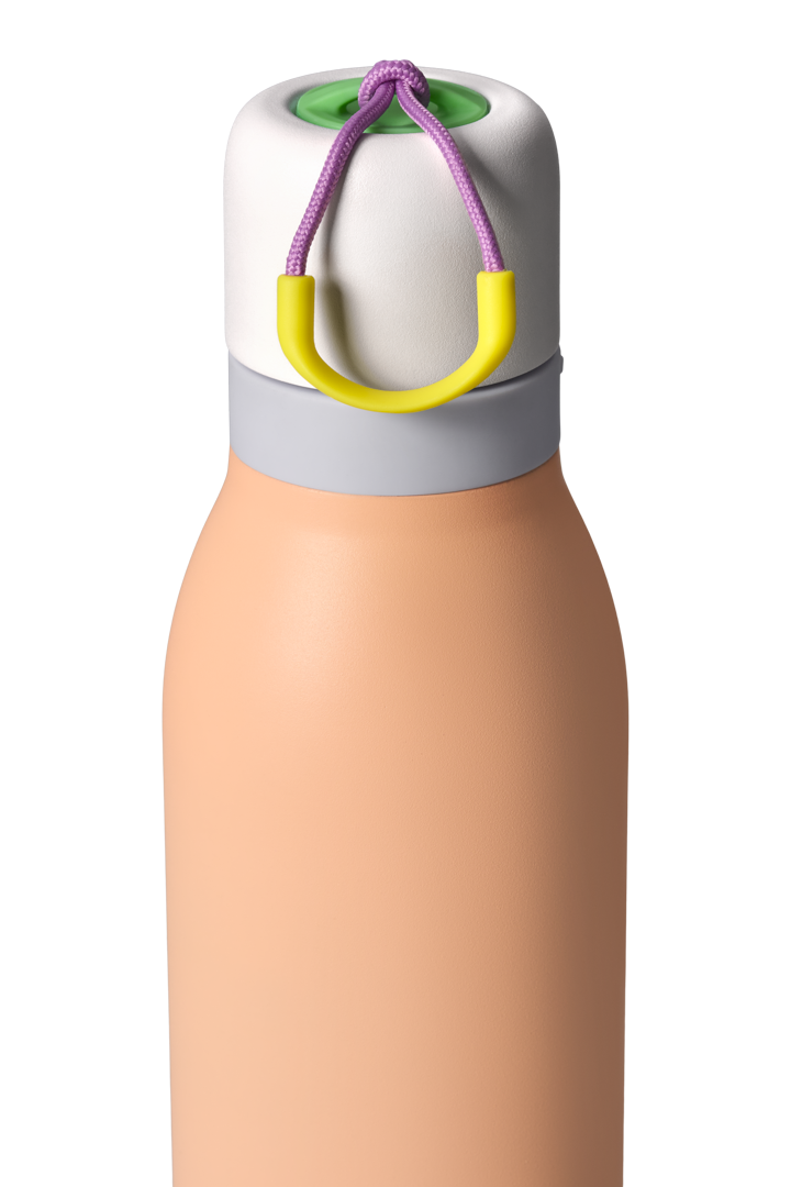 18Oz Peachy Keen Stainless Steel Freesip Twist - Image 3