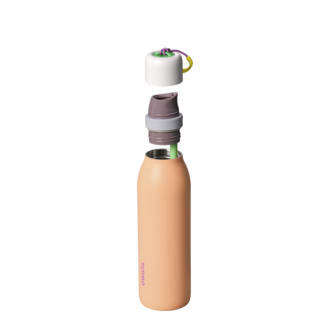 18Oz Peachy Keen Stainless Steel Freesip Twist - Image 4