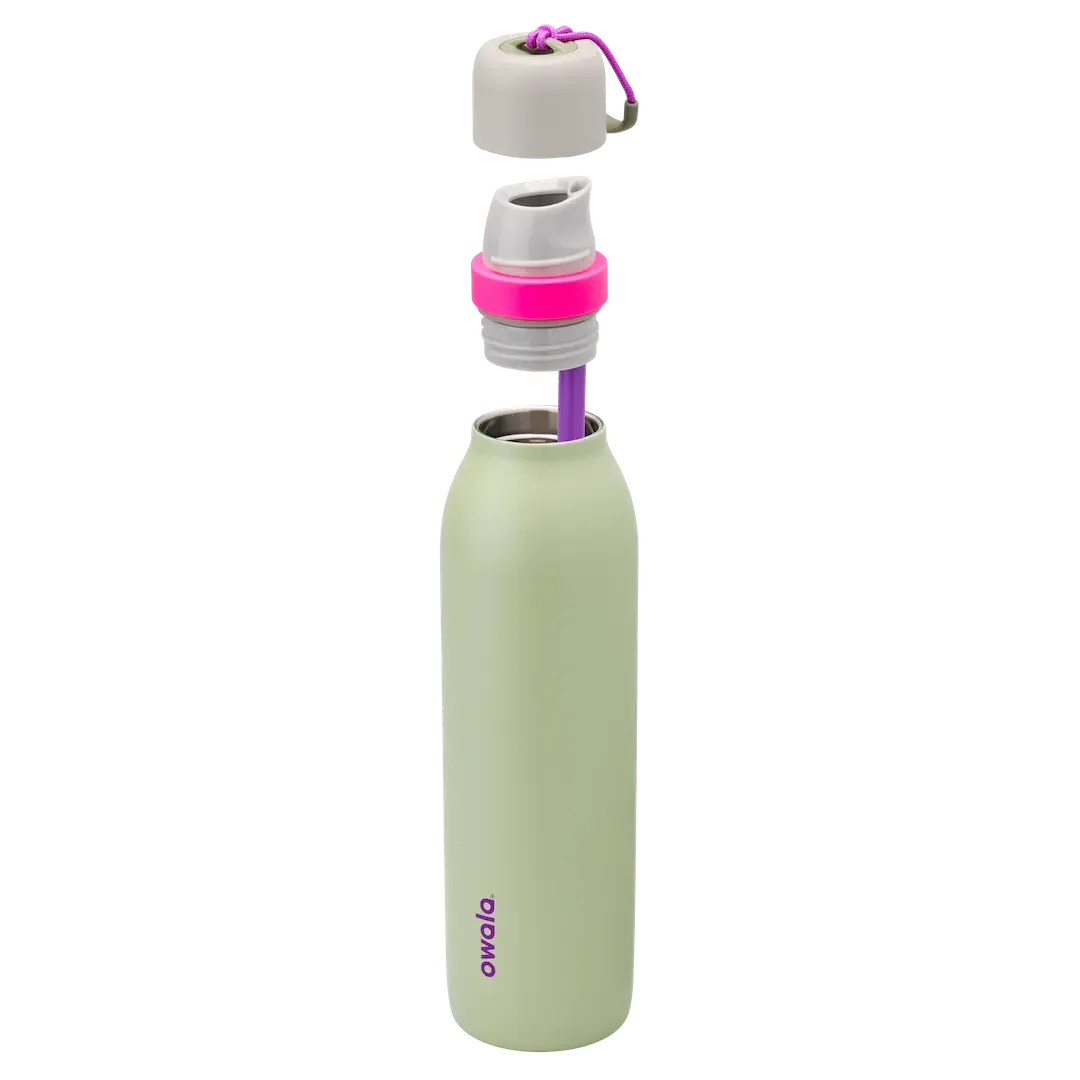 24Oz Neo Sage Stainless Steel Freesip Twist - Image 4