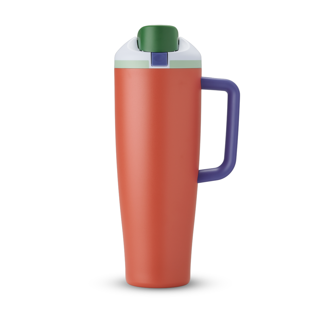 40Oz Summer Harvest Stainless Steel Freesip Tumbler