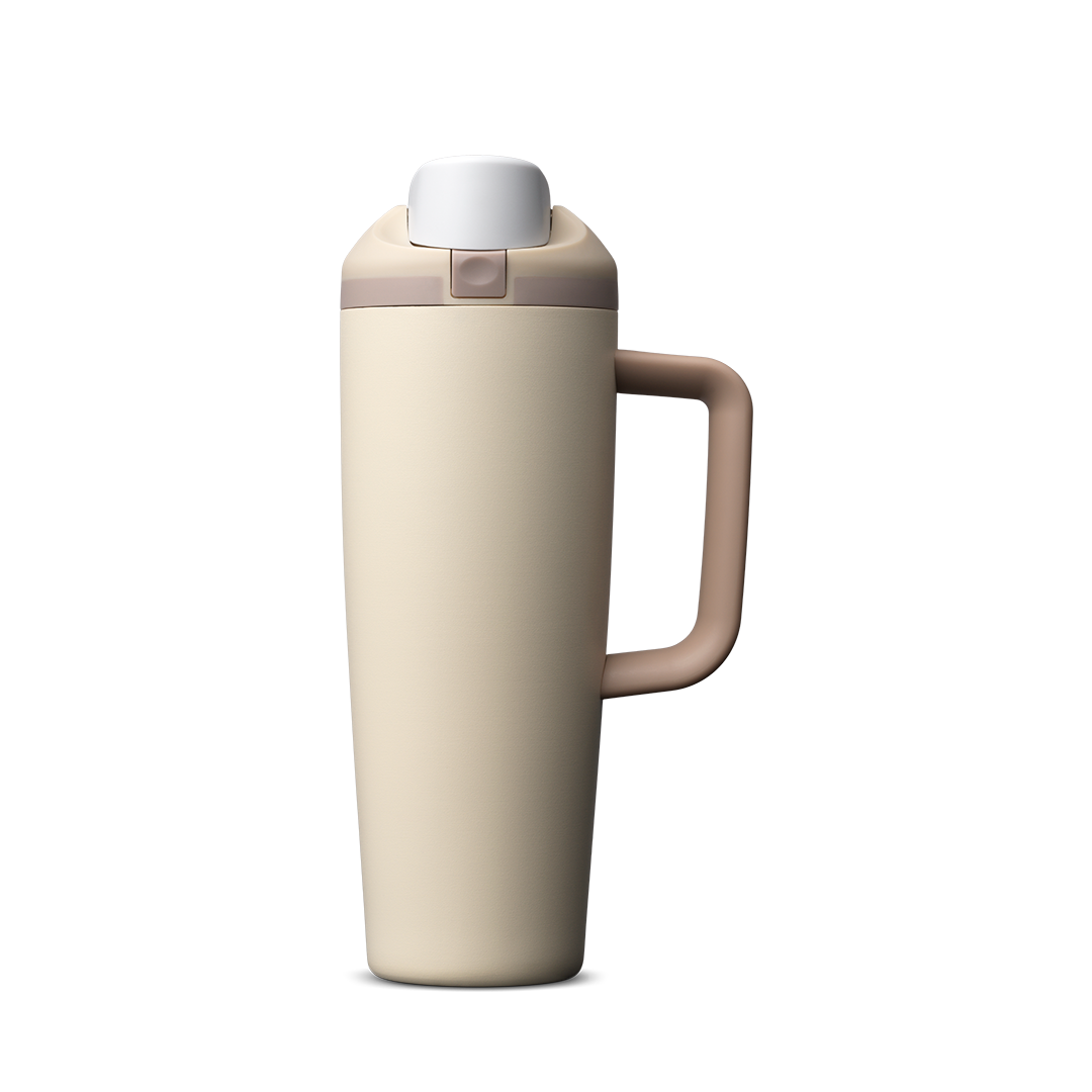 30Oz Lightly Toasted Stainless Steel Freesip Tumbler