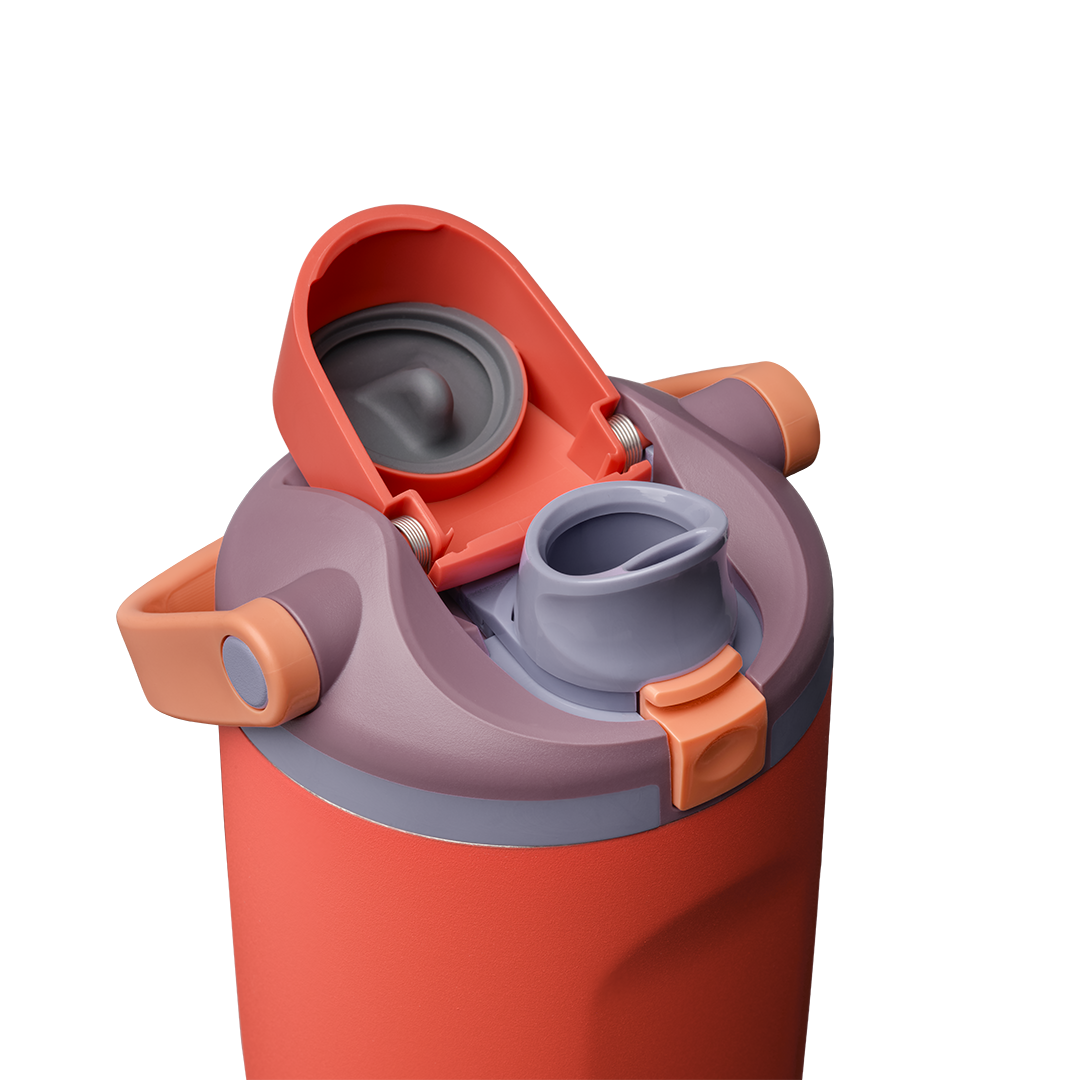 40Oz Terracotta Sunset Stainless Steel Freesip Sway - Image 3