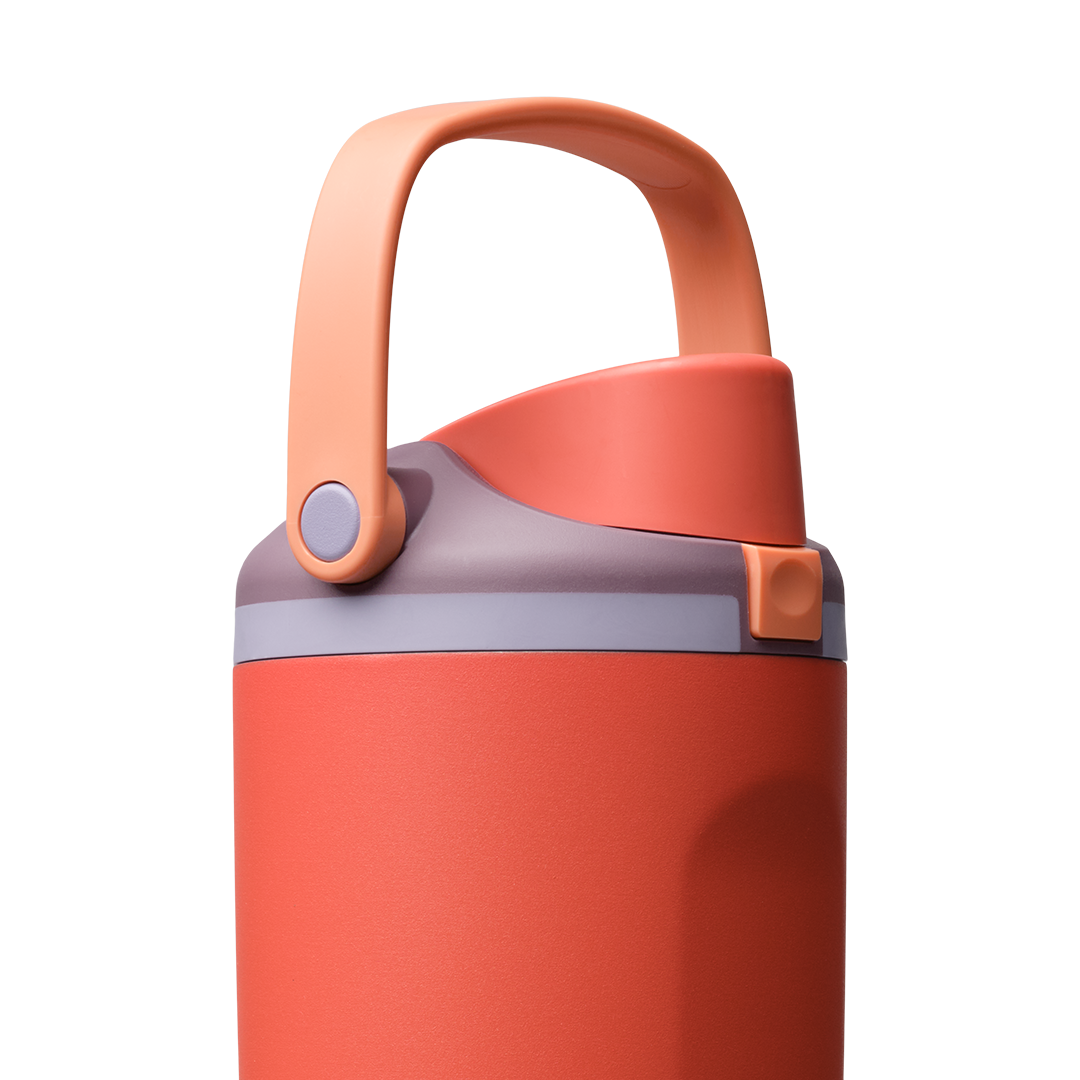 40Oz Terracotta Sunset Stainless Steel Freesip Sway - Image 5