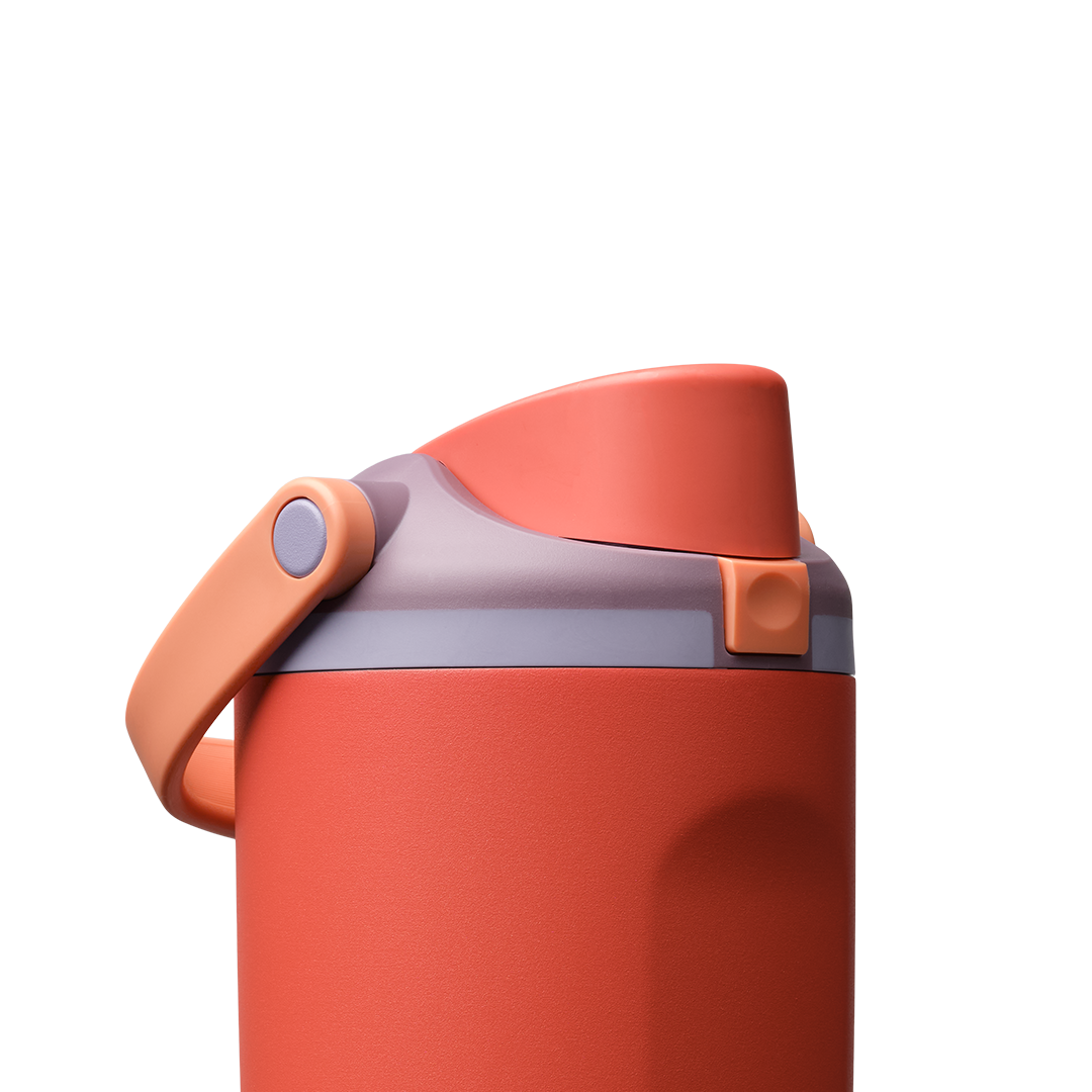 40Oz Terracotta Sunset Stainless Steel Freesip Sway - Image 6