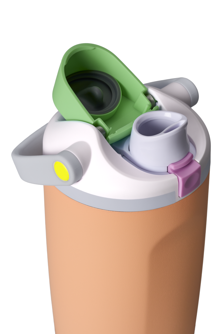 40Oz Peachy Keen Stainless Steel Freesip Sway - Image 3