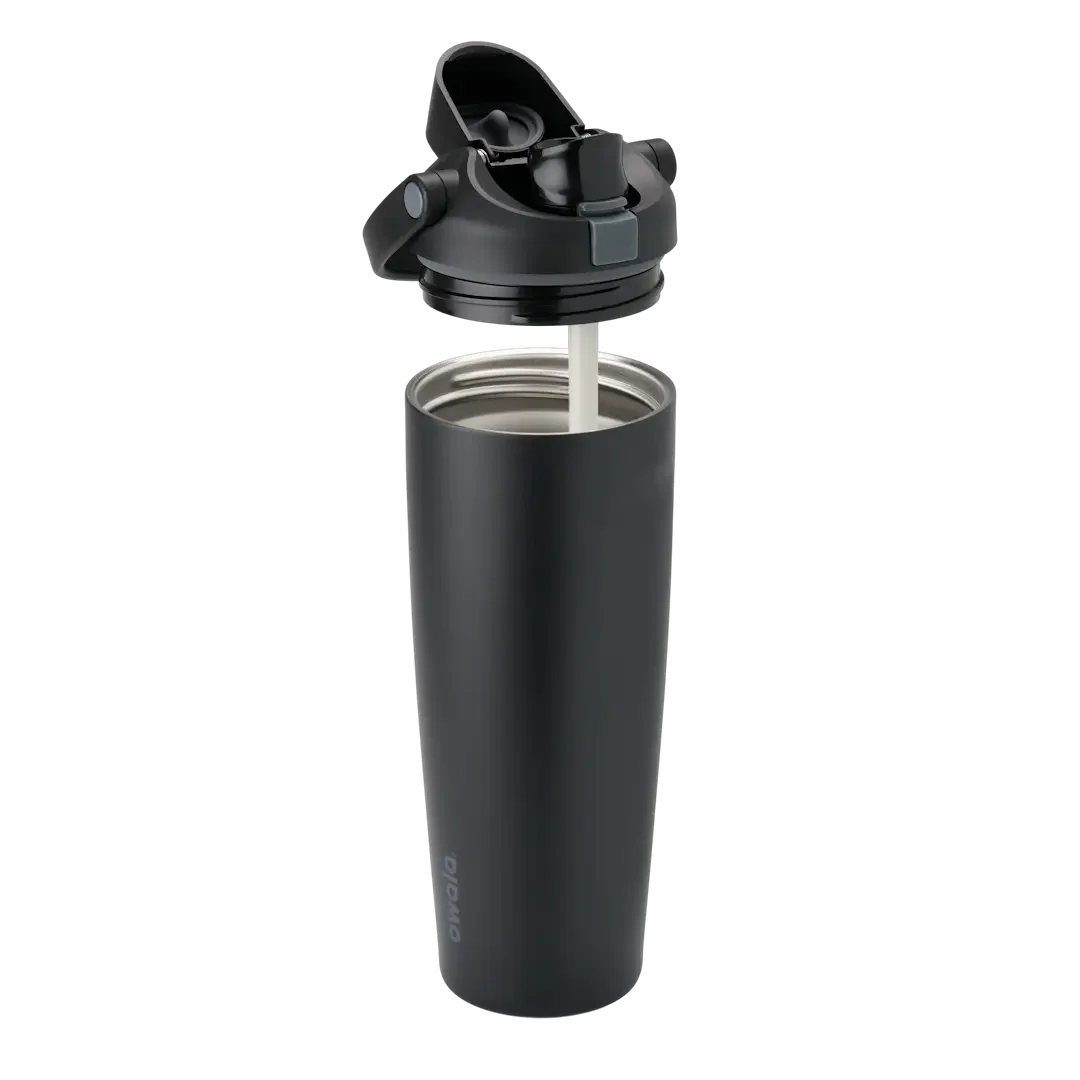 30Oz Very Very Dark Stainless Steel Freesip Sway - Image 2