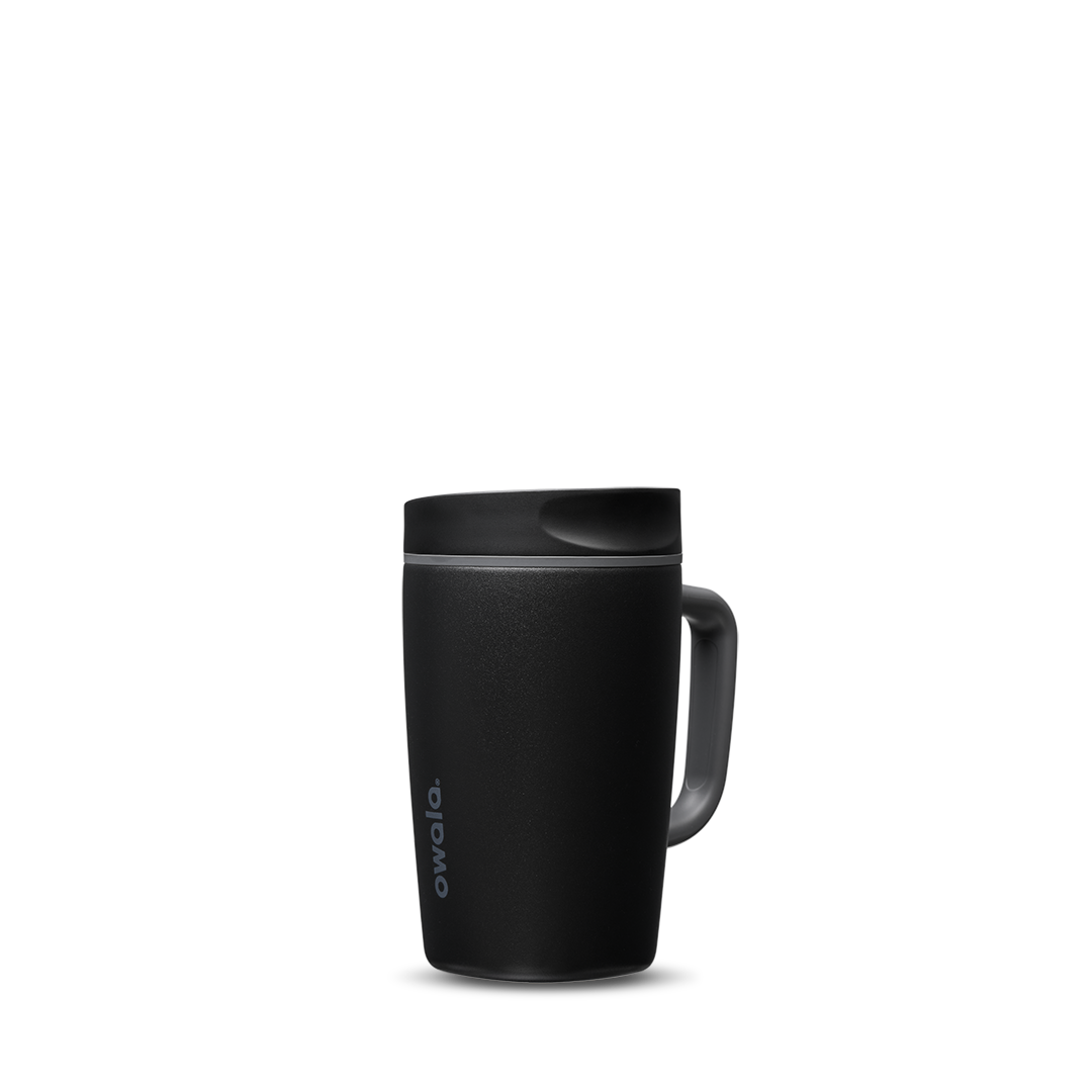 12Oz Very, Very Dark Stainless Steel Smoothsip Slider With Handle